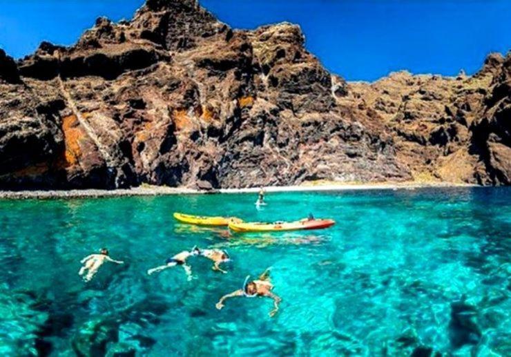 Apartamento Incleibles Vistas Al Oceano Y Piscina. Acantilado de los Gigantes Ngoại thất bức ảnh