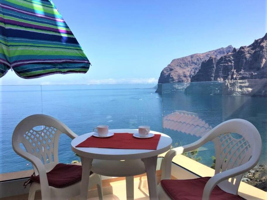 Apartamento Incleibles Vistas Al Oceano Y Piscina. Acantilado de los Gigantes Ngoại thất bức ảnh