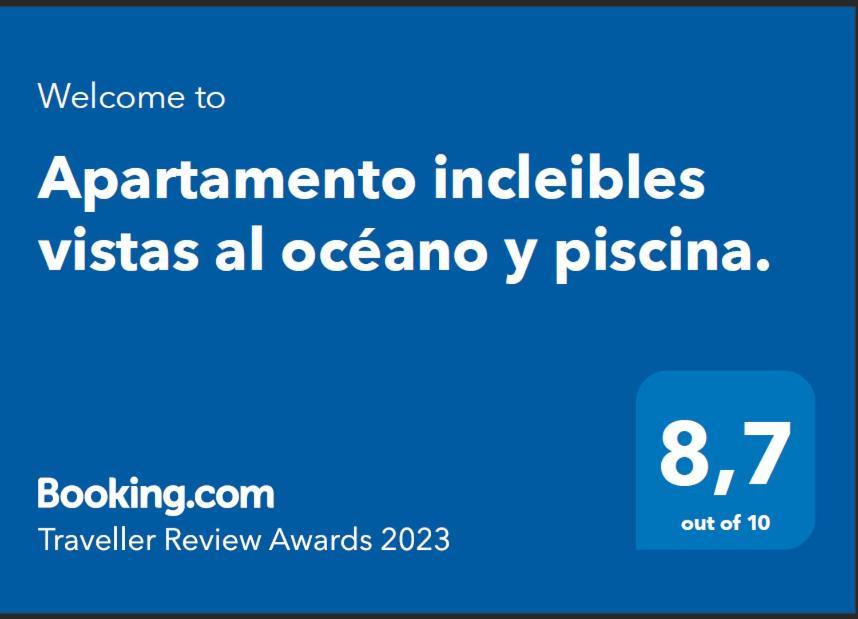Apartamento Incleibles Vistas Al Oceano Y Piscina. Acantilado de los Gigantes Ngoại thất bức ảnh